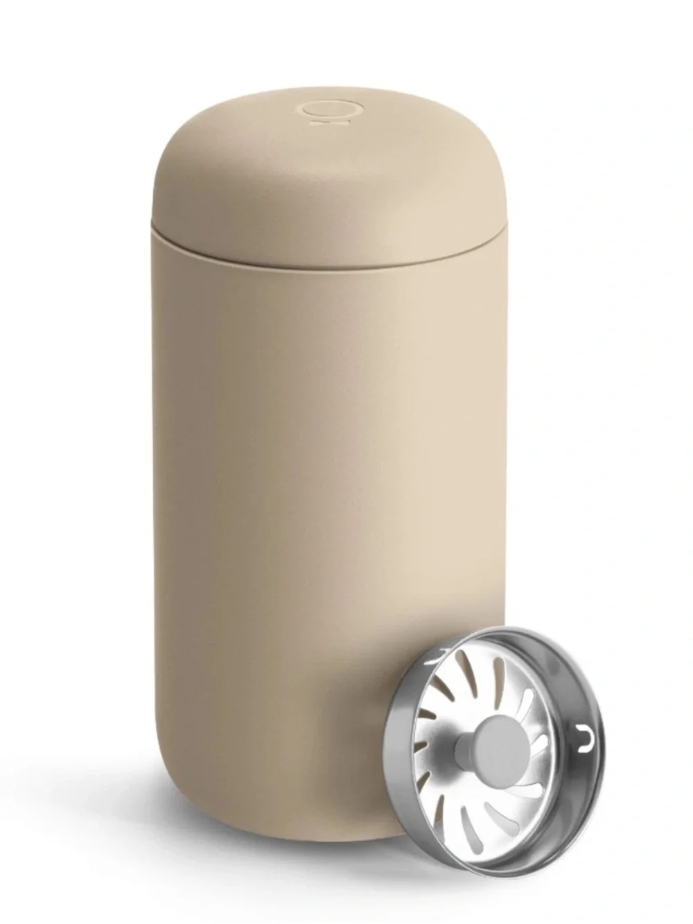 NWT Fellow 12 oz Carter Move Travel Mug with Splash Guard Sand Dune